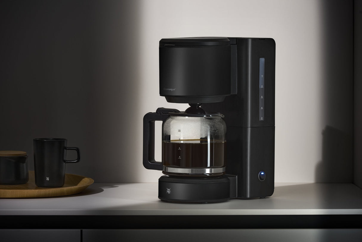 Wmf Stelio Kaffeemaschine Glas Deep Black