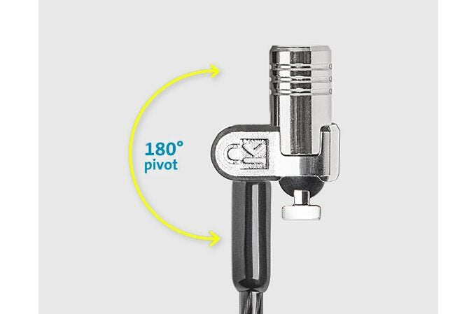 Kensington Candado Doble Con Llave Microsaver® 2.0 Para Ordenadores Portátiles