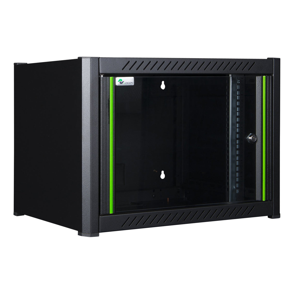 EAN 5420016846730 - LOGON RWM07U45BL armario rack 7U Bastidor de pared Negro imagen 1