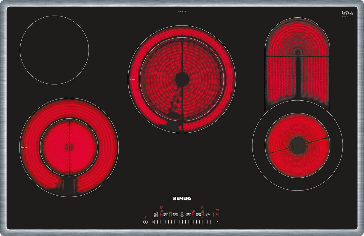 Vitro Siemens Et845fcp1d, Iq300, Placa Autosuficiente Et845fcp1d