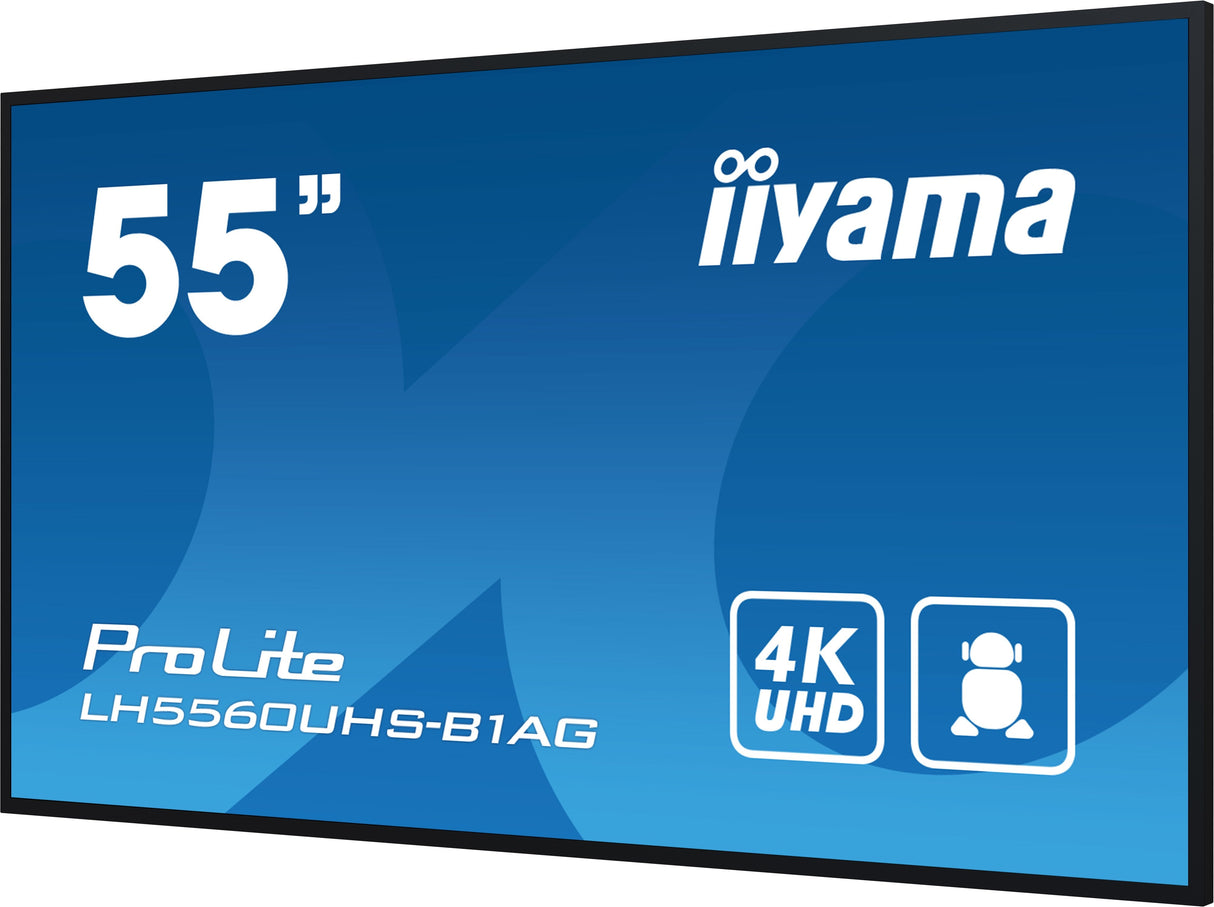 EAN 4948570122301 - iiyama LH5560UHS-B1AG pantalla de señalización Pizarra de caballete digital 139,7 cm (55") LED Wifi 500 c imagen 2