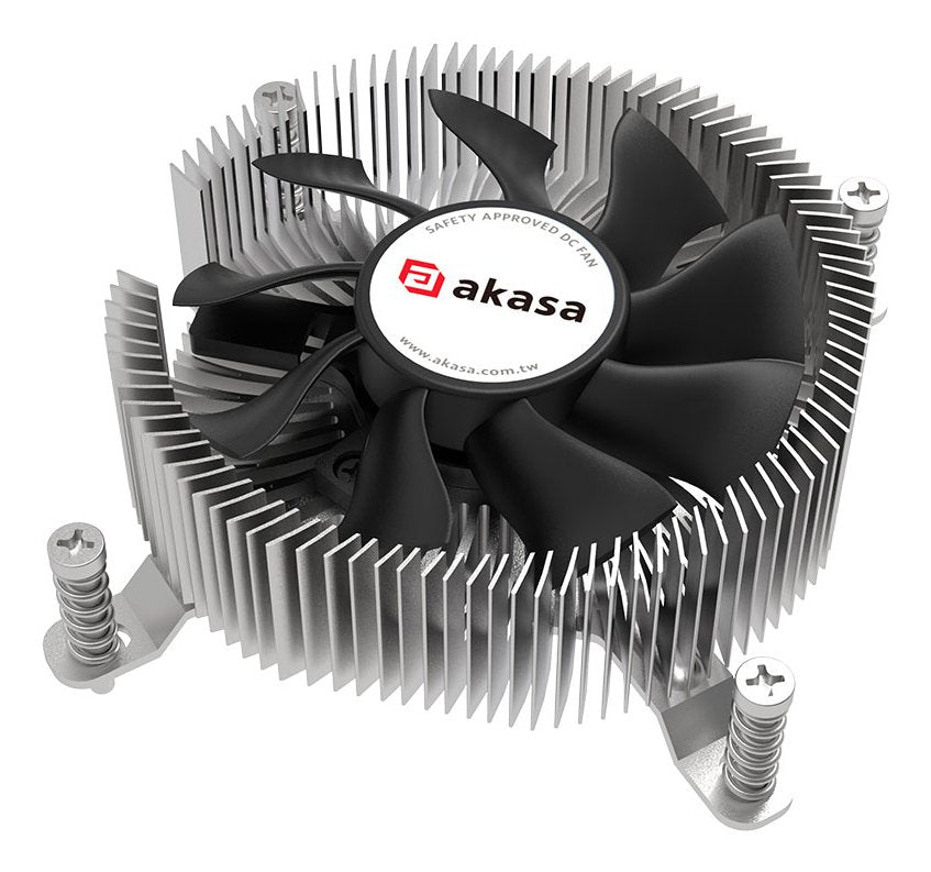 EAN 4710679552811 - Akasa AK-CC6616HP01 sistema de refrigeración para ordenador Procesador Refrigerador de aire 7,5 cm Alumin imagen 1