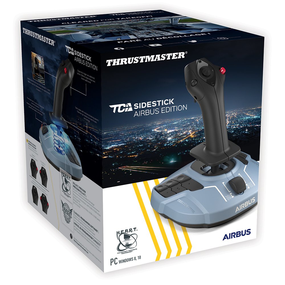 EAN 3362932915591 - Thrustmaster TCA Sidestick Airbus edition Negro, Azul USB Palanca de mando PC imagen 7