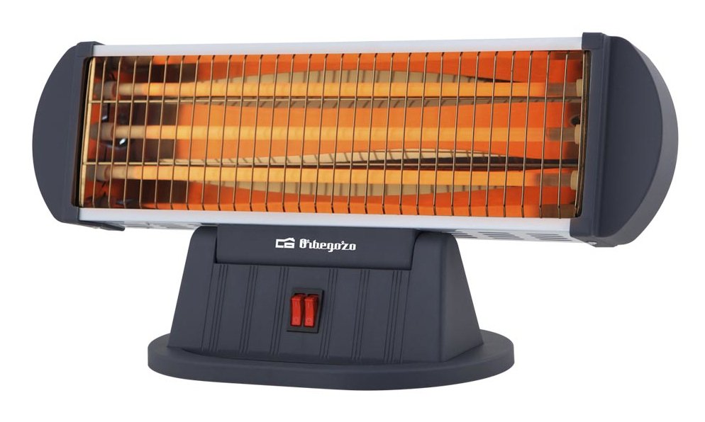 EAN 8436044533204 - Orbegozo BP 0204 Interior Negro 1200 W Calefactor eléctrico de cuarzo imagen 1