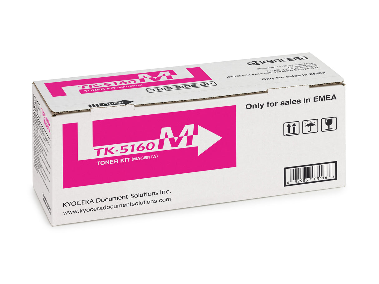 Toner Original Kyocera Tk 5160m,Magenta,Para Ecosys P7040cdn, P7040cdn/Kl3