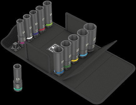 EAN 4013288224088 - Wera 05004841001 toma de llaves de impacto Juego de llaves de impacto Negro imagen 2