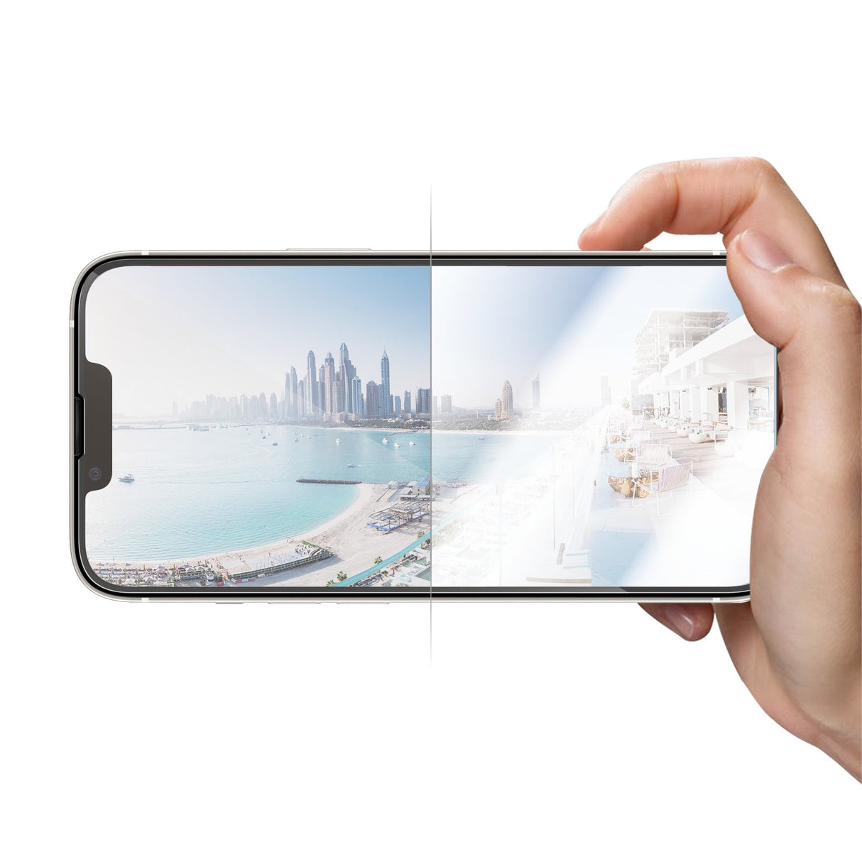 EAN 5711724027871 - PanzerGlass ® Anti-reflective Screen Protector iPhone 14 | 13 | 13 Pro | Ultra-Wide Fit w. EasyAligner Pr imagen 7