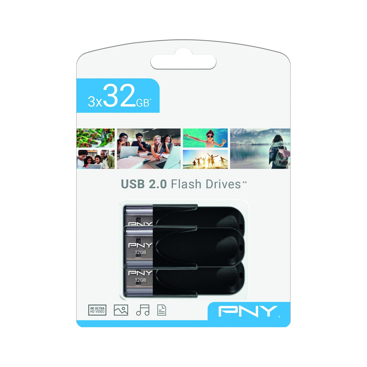 EAN 3536403371128 - PNY Attaché 4 USB 2.0 unidad flash USB 32 GB USB tipo A Negro imagen 1