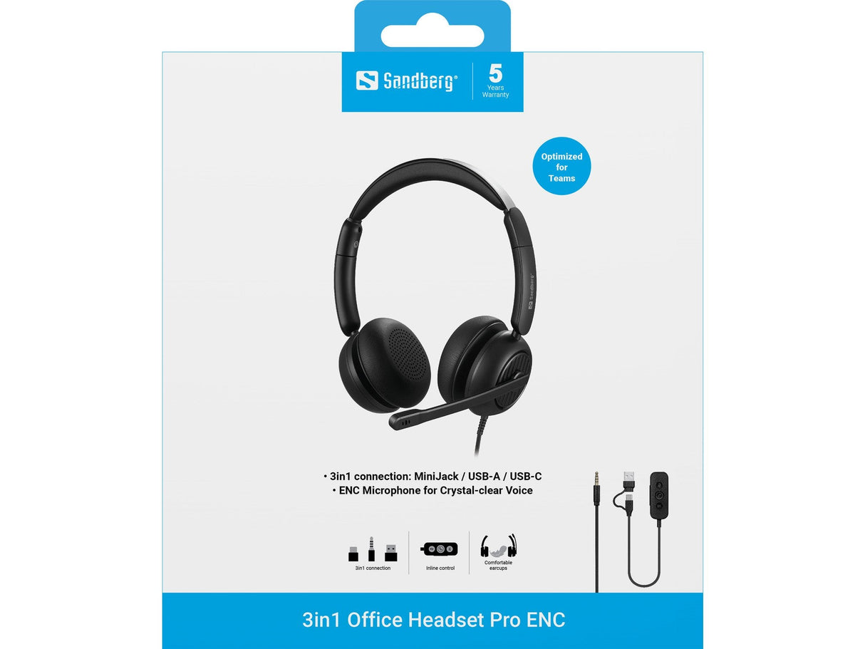 3in1 Office Headset Pro Enc 3in1 Office Headset Pro Enc