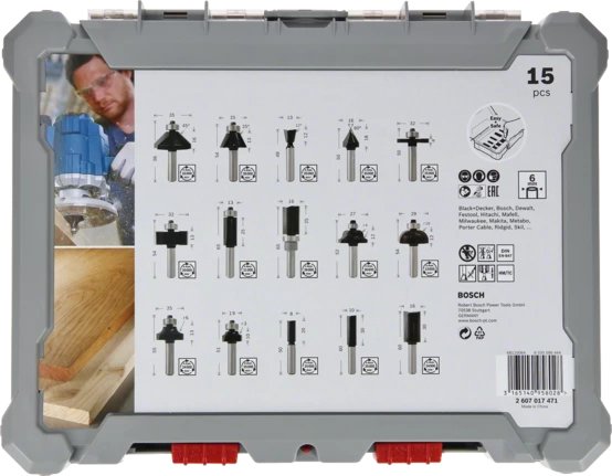 EAN 3165140958035 - Bosch 2 607 017 472 fresadora imagen 3