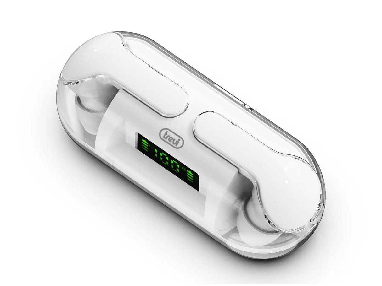 EAN 8011000040097 - Trevi HMP 12E08 AIR Auriculares Inalámbrico Dentro de oído Llamadas/Música Blanco imagen 1
