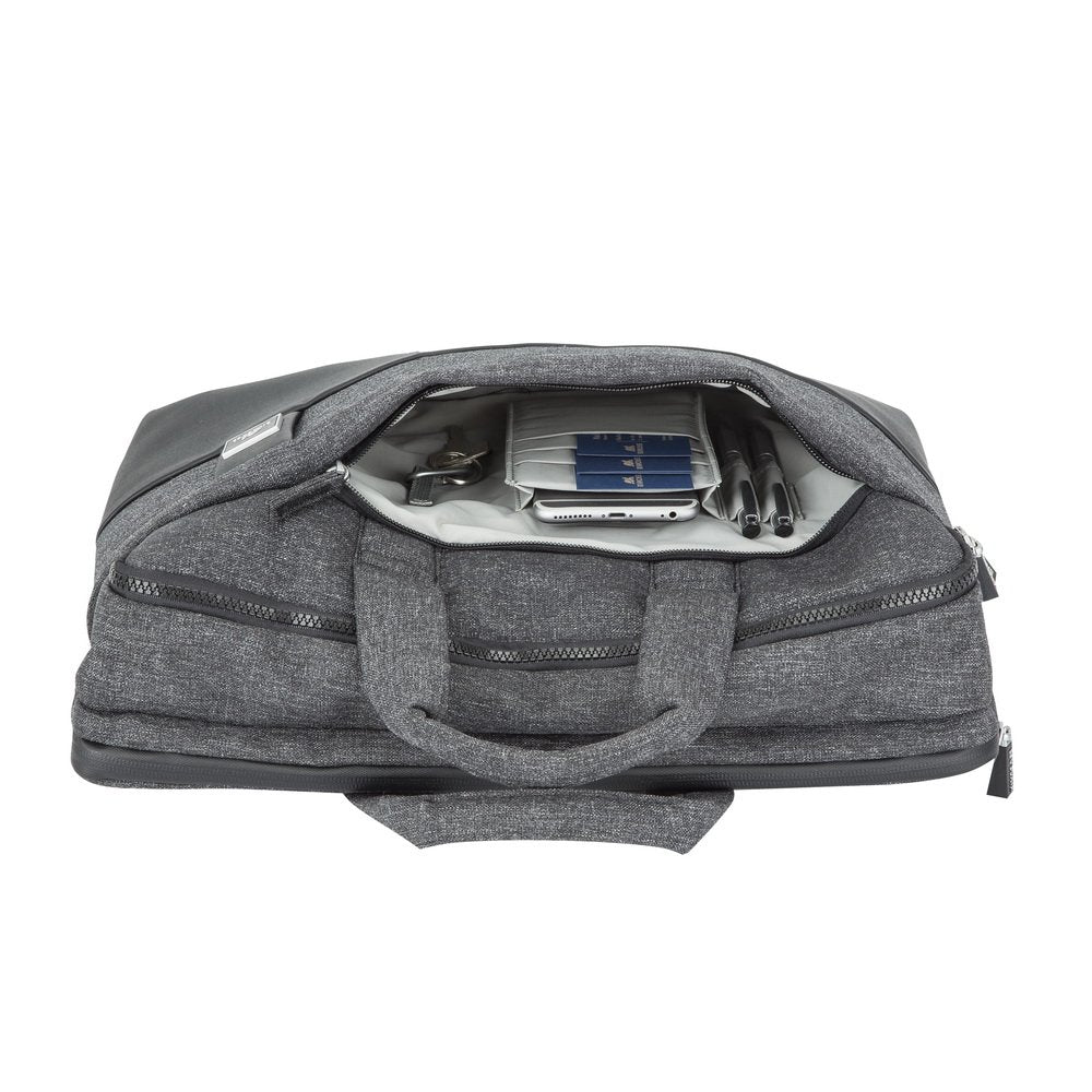 Maletín Rivacase Lantau 15.6" Negro, Gris