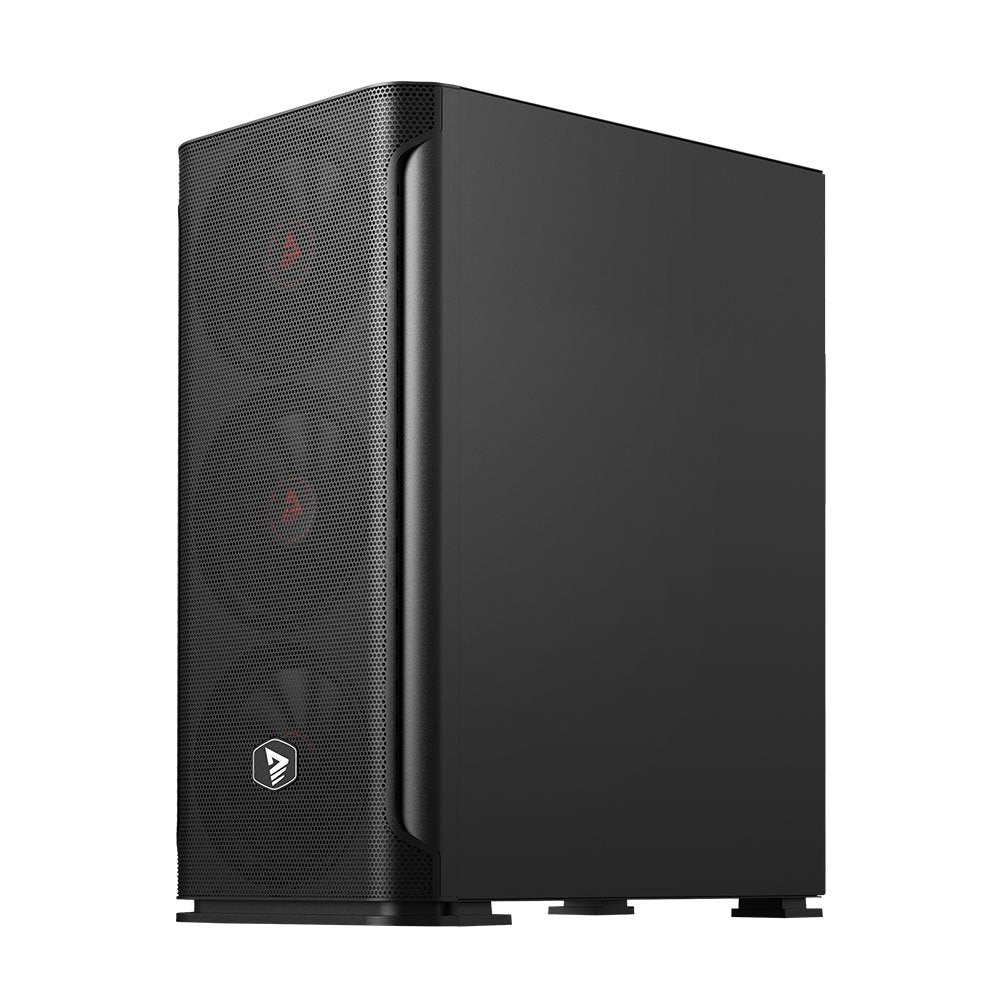 Caja Pc Savio Shadow X2 De Malla/Cristal Para Ordenador Negro