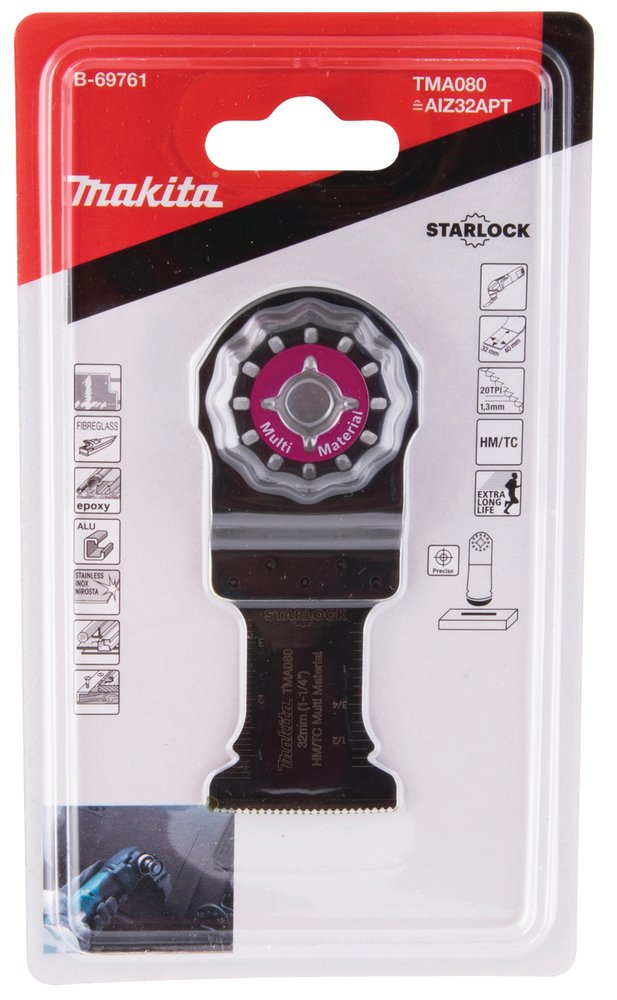 EAN 0088381549257 - Makita B-69761 hoja de sierra de calar, de sierra de marquetería y de sierra recíproca Carburo de tungste imagen 2