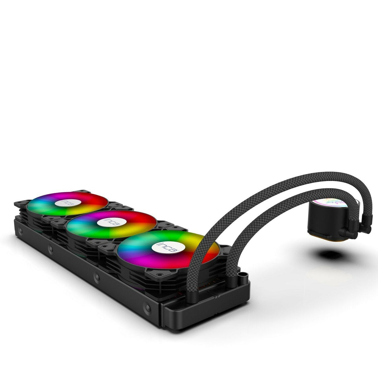 Inca Iss-03xn R Kit De Refrigeración Líquida 12 Cm Negro