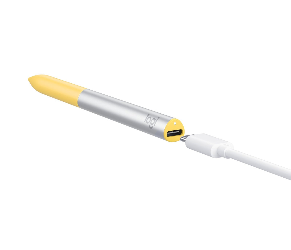 Logitech Pen For Chromebook Lápiz Digital 15 G Plata, Amarillo