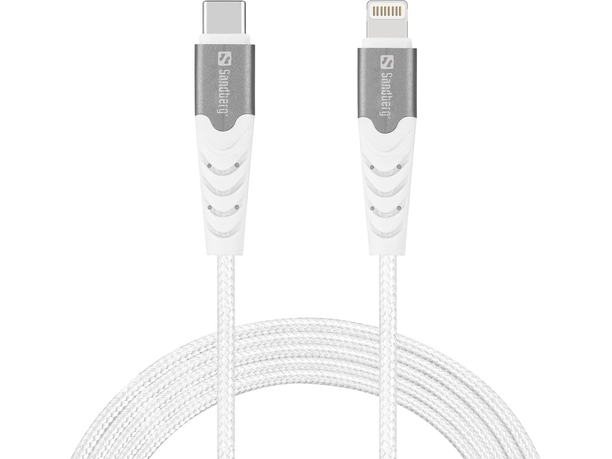 EAN 5705730136481 - Sandberg 136-48 cable de conector Lightning Blanco imagen 1