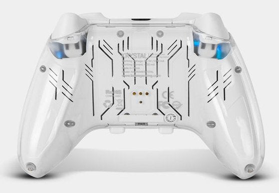 EAN 8436587974977 - Krom NXKROMKRYSTAL mando y volante Transparente, Blanco Bluetooth/USB Gamepad Analógico/Digital Android, imagen 5