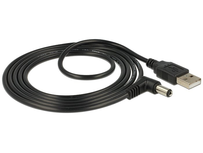 Delock 83578 Cable Usb Power > Dc 5,5 X 2,1 Mm 90° 1,5 M