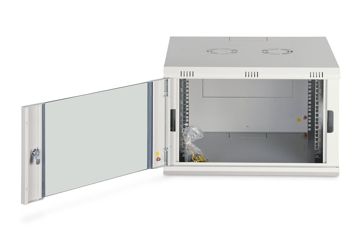 EAN 4016032221739 - Digitus DN-19 07U-6/6-EC armario rack 7U Bastidor de pared Gris imagen 4