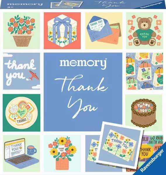 Momentos De Memoria De Ravensburger - Gracias, Juego De Memoria 22400