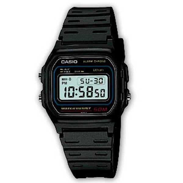 Reloj Digital Casio Collection Men W-59-1vqes 37mm Negro
