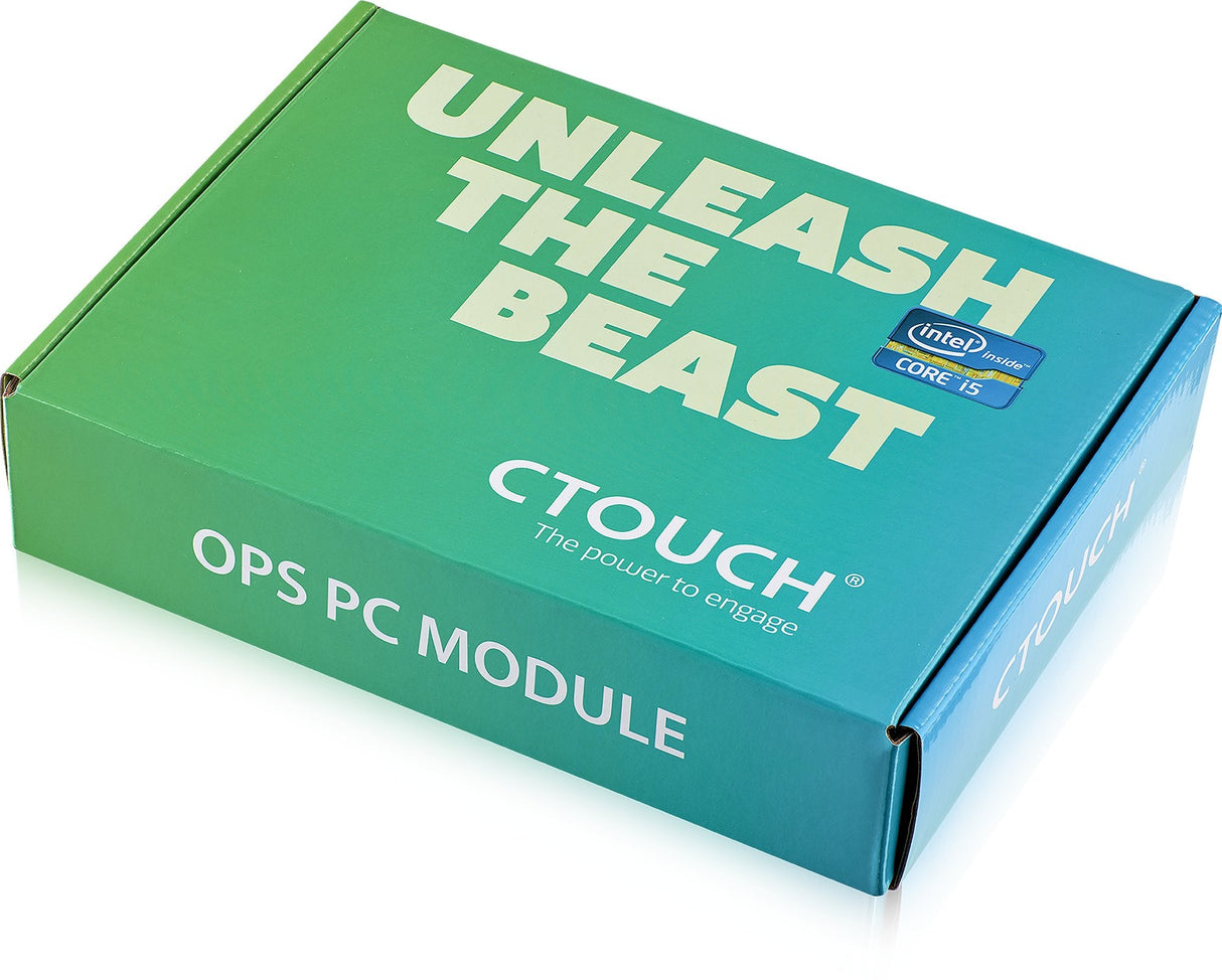 Ctouch Ops 2,1 Ghz I3-8145u Microsoft Windows 10 Iot Enterprise 800 G Negro