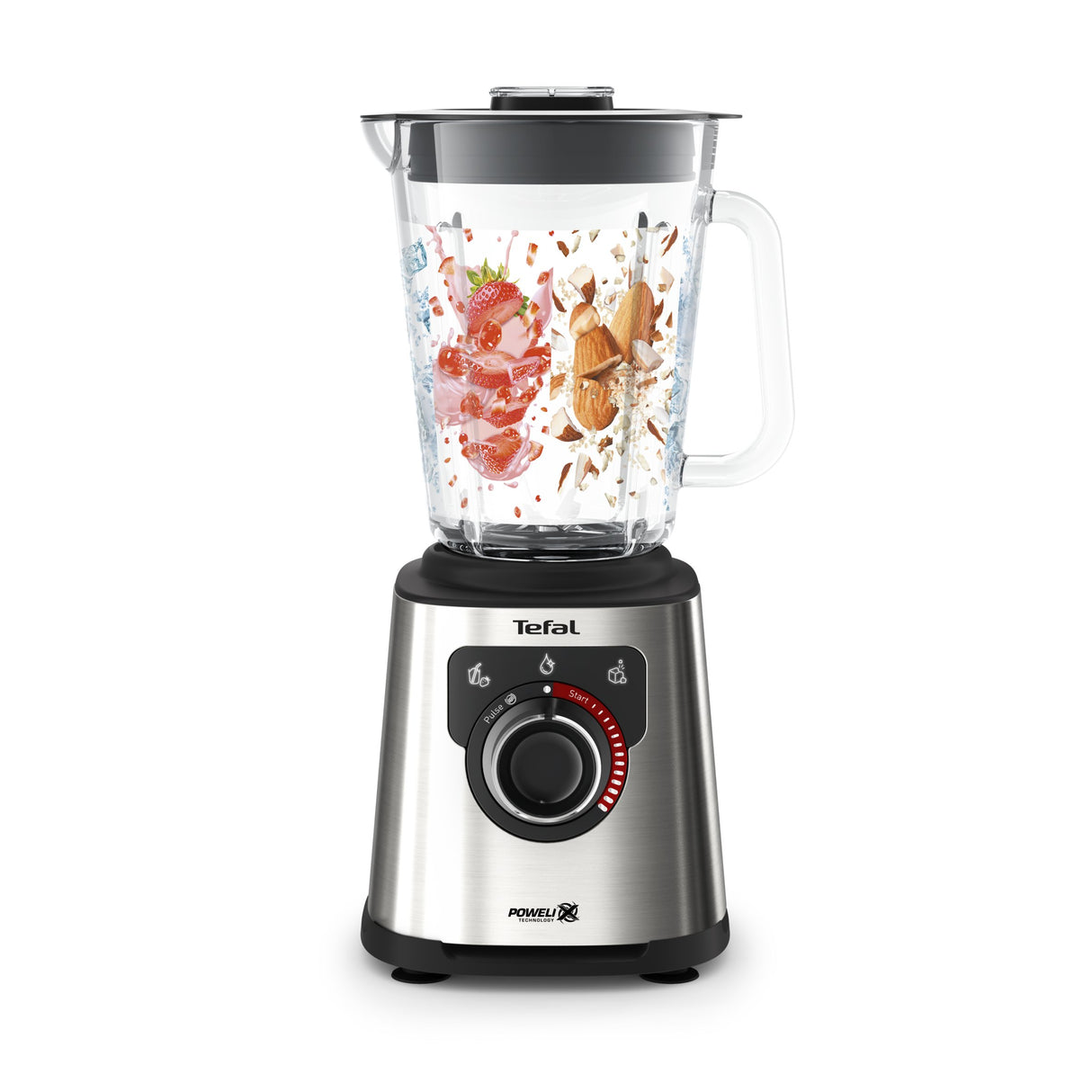 EAN 3016667249963 - Tefal Perfectmix+ BL871D 1,5 L Batidora de vaso 1200 W Acero inoxidable, Gris imagen 3