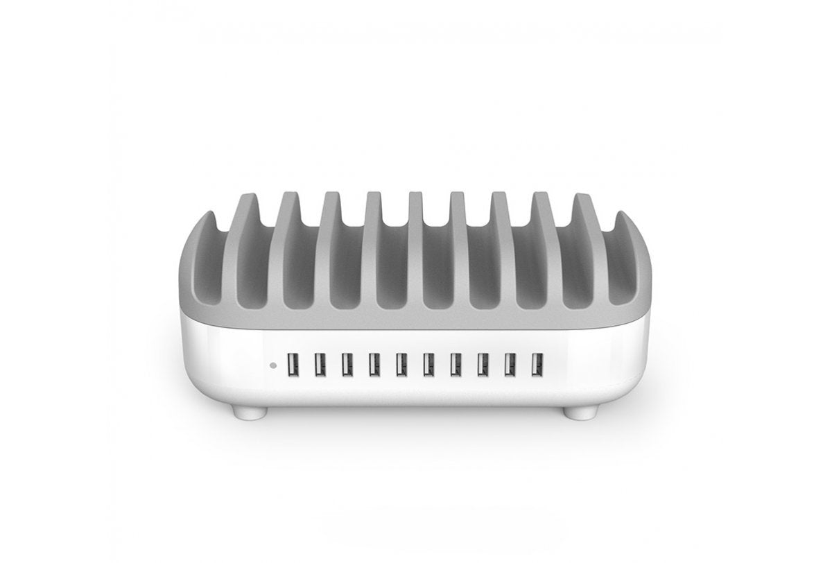 EAN 0819472021846 - Compulocks 10PUSBDKS-EU organizador para estación de carga Independiente Blanco imagen 6