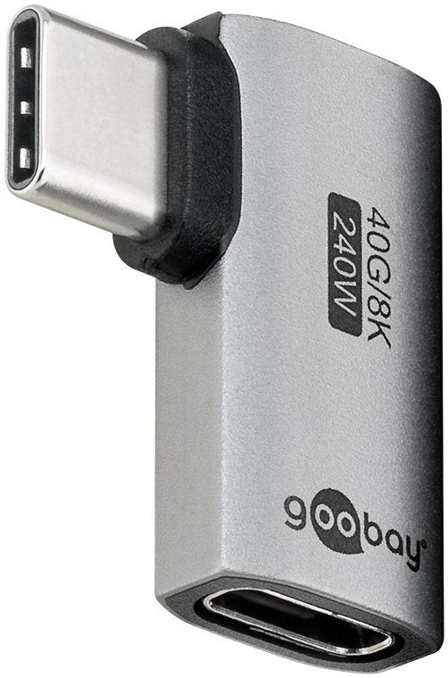 Goobay 74441 Usb-C Adapter Horizontal 90°, Usb4