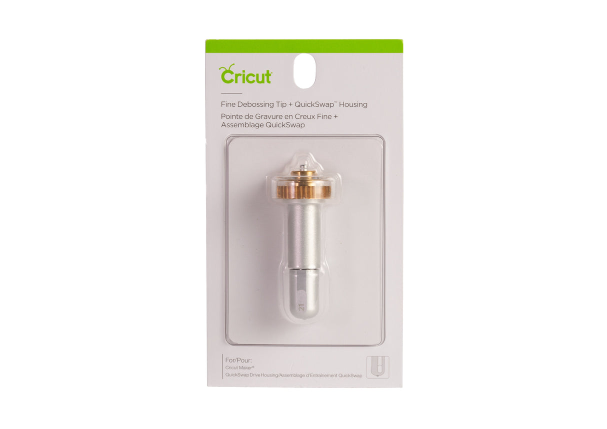 EAN 0093573840999 - Cricut Fine Debossing Tip + QuickSwap Housing imagen 2