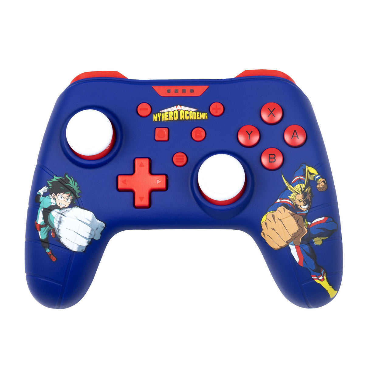 Konix My Hero Academia Mando/Gamepad Usb - Compatible Con Nintendo Switch Y Pc - 13 Botones - Cable De 3m