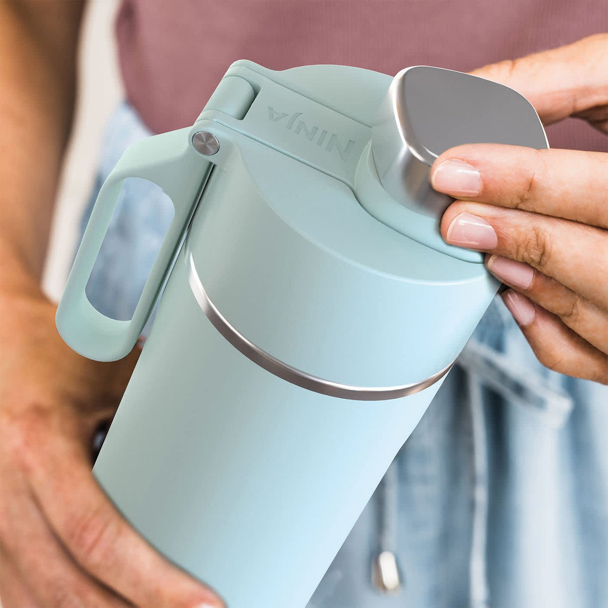 Termo Ninja Trinkflasche 700ml -Mint