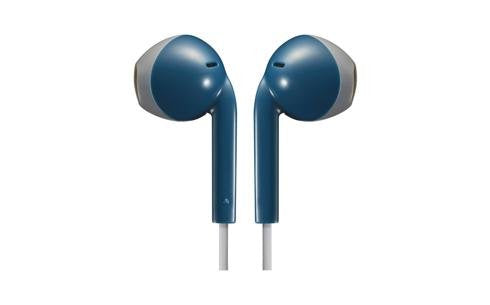 Auriculares Jvc Ha-F19m-Ah Con Micrófono Jack 3.5 Azules
