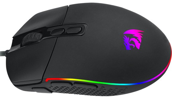 Redragon Invader Raton Gaming Rgb Negro