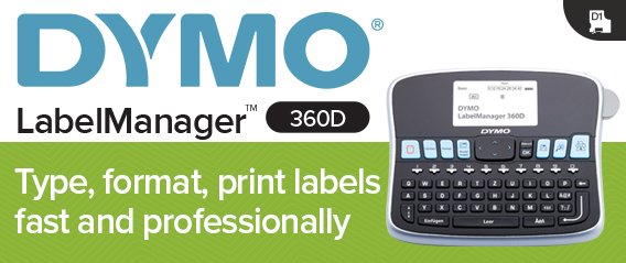 EAN 3501170879528 - DYMO LabelManager 360D™ QWZ impresora de etiquetas Transferencia térmica 180 x 180 DPI 12 mm/s Alámbrico imagen 4