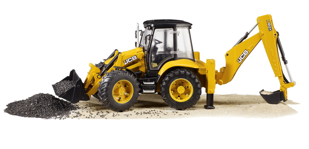 Bruder Bruder 2454 Excavadora Jcb 5cx Con Doble Pala 02454