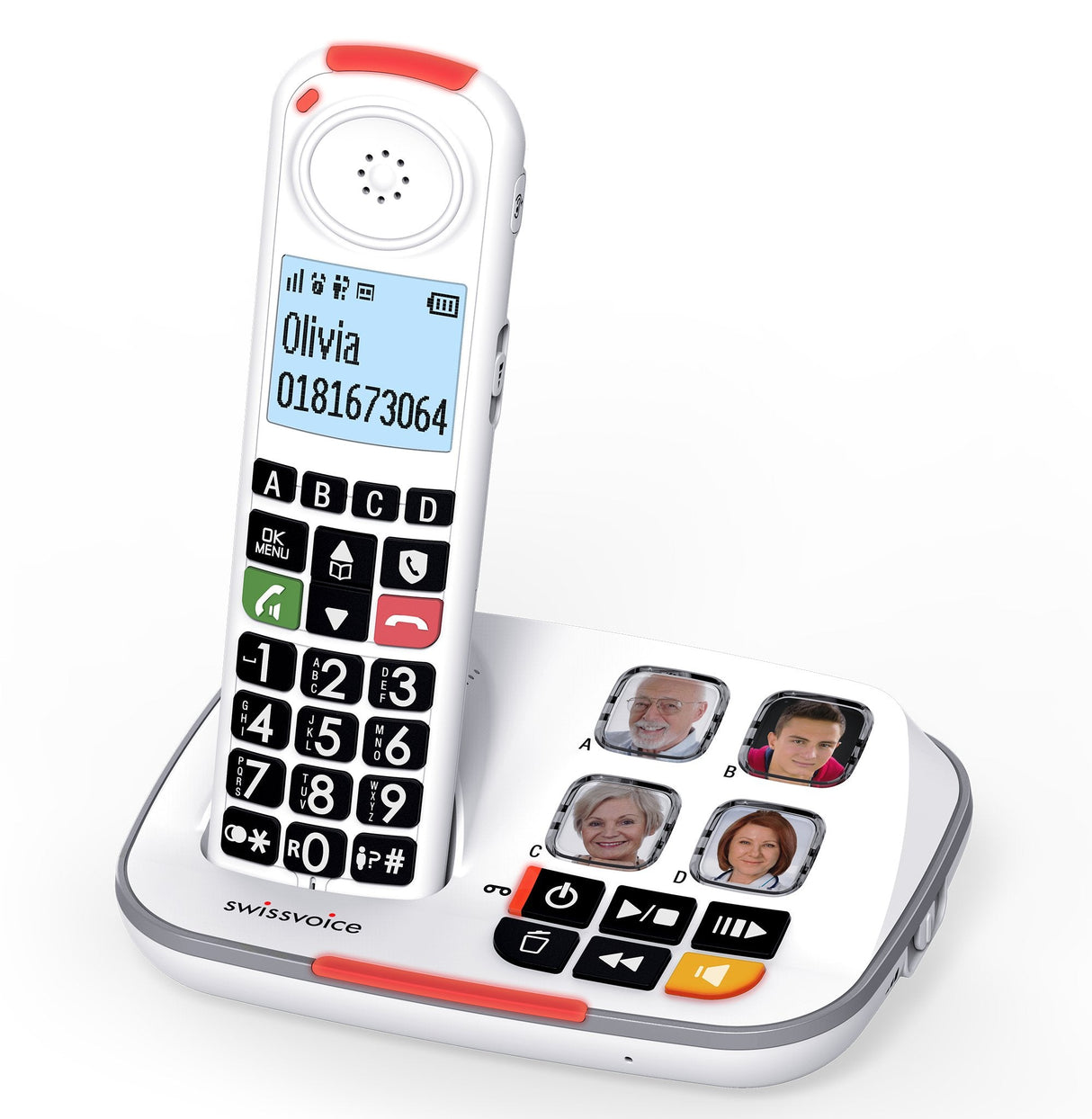 Telefono Fijo Swissvoice Xtra 2355 Blanco