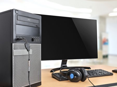 EAN 0766623356121 - Manhattan 356121 cable de audio 0,15 m 3,5mm 2 x 3.5mm Negro, Plata imagen 3