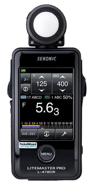 Sekonic L-478dr Medidor De Luz Negro