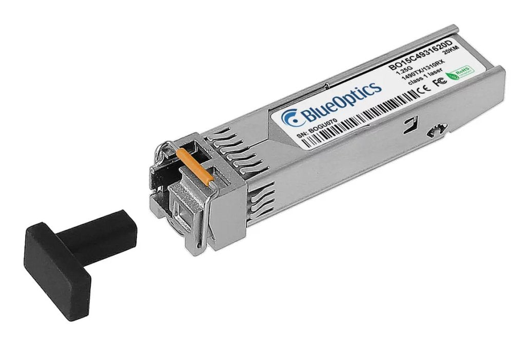 Blueoptics Keymile 37973100 Blueoptics Bo15c4931620d Sfp Transceiver, Lc-Simplex, 1000base-Bx-D, Singlemode Fiber, Tx1490nm/Rx1310nm, 10km