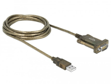 EAN 4043619640737 - DeLOCK 64073 cable de serie Transparente 2 m USB tipo A DB-9 imagen 2