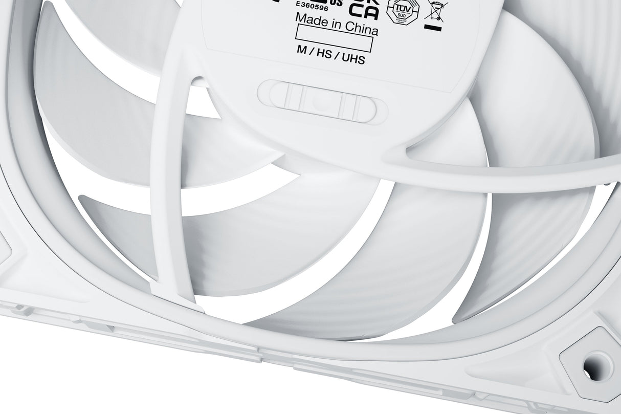 Ventilador Be Quiet! Silent Wings Pro 4 Pwm 120x120x25 Blanco