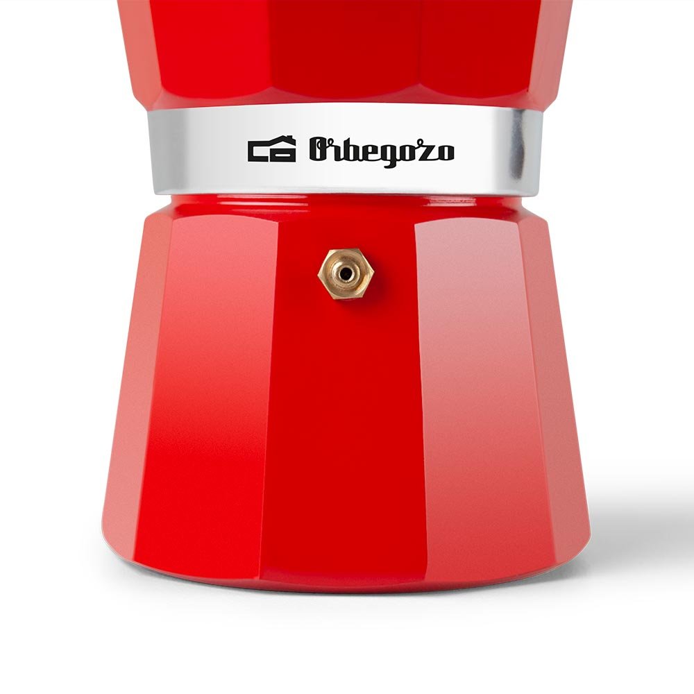 EAN 8435568404298 - Orbegozo KFR 640 cafetera manual Cafetera italiana Rojo imagen 3