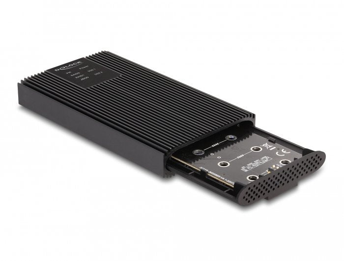 EAN 4043619420223 - DeLOCK 42022 caja para disco duro externo Caja externa para unidad de estado sólido (SSD) Negro imagen 1