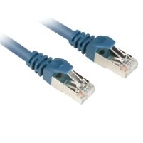 Cable De Conexión Sharkoon Rj45 Cat.6 Sftp Azul, 25 Cm 4044951014682