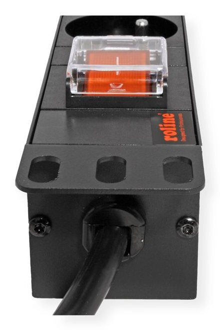 Roline Regleta De Enchufes 8vías Ute Con Interruptor 1,8m