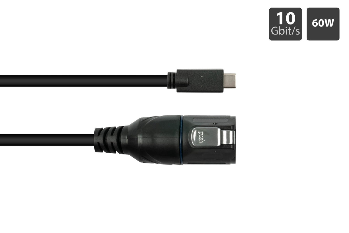 Good Connections Industrie-Stecker S1 - Usb 3.2 C-C, 0,5m