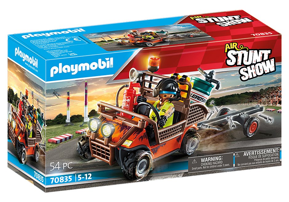 Playmobil Air Stuntshow Servicio De Reparacion Movil