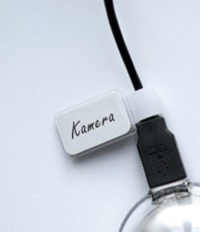 Label-The-Cable Mini, Ltc 2520, Juego De 10 Blanco